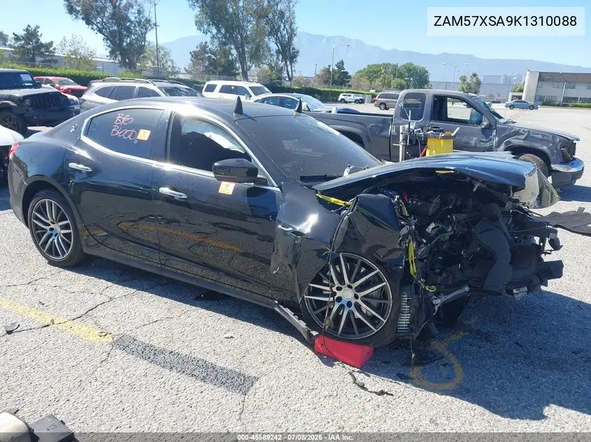 2019 Maserati Ghibli VIN: ZAM57XSA9K1310088 Lot: 45589242