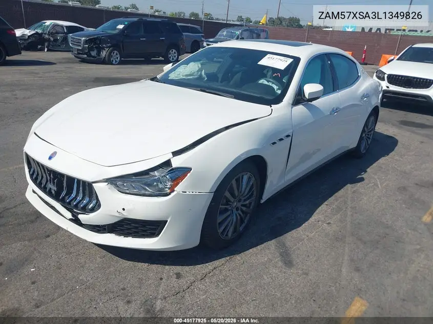 2020 Maserati Ghibli VIN: ZAM57XSA3L1349826 Lot: 45177925