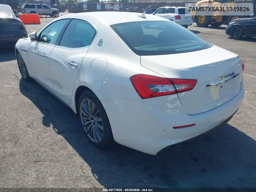 2020 Maserati Ghibli VIN: ZAM57XSA3L1349826 Lot: 45177925