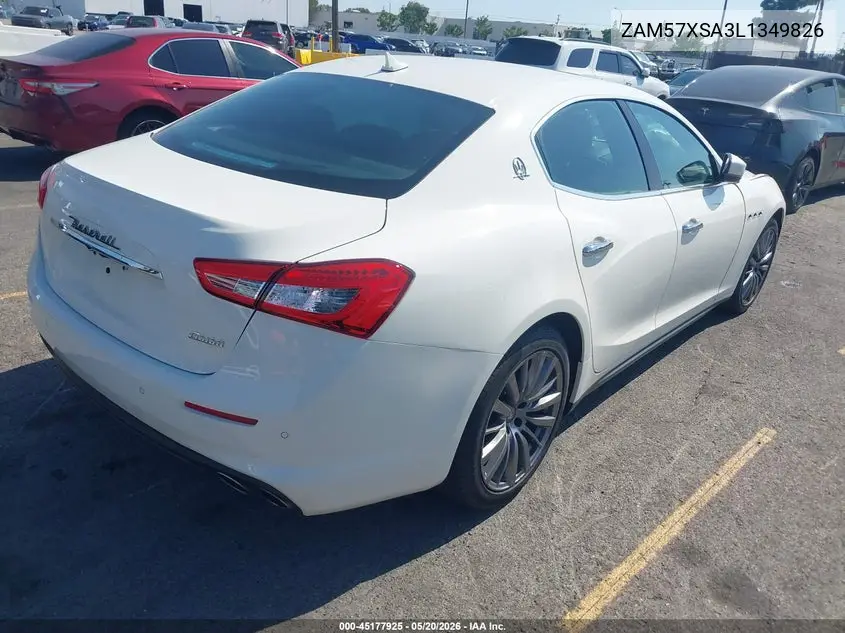 2020 Maserati Ghibli VIN: ZAM57XSA3L1349826 Lot: 45177925