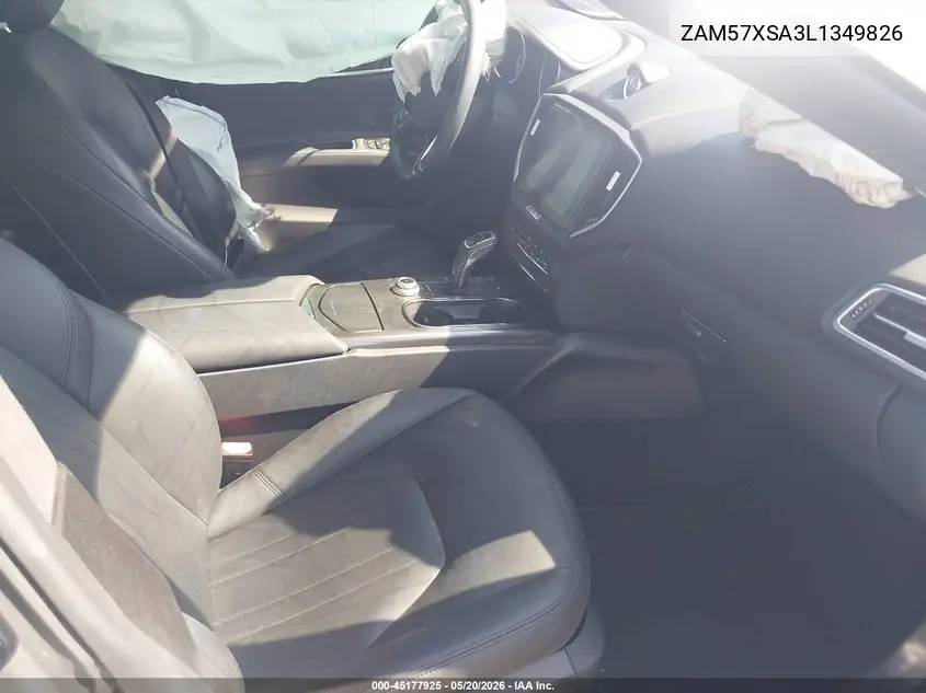 2020 Maserati Ghibli VIN: ZAM57XSA3L1349826 Lot: 45177925