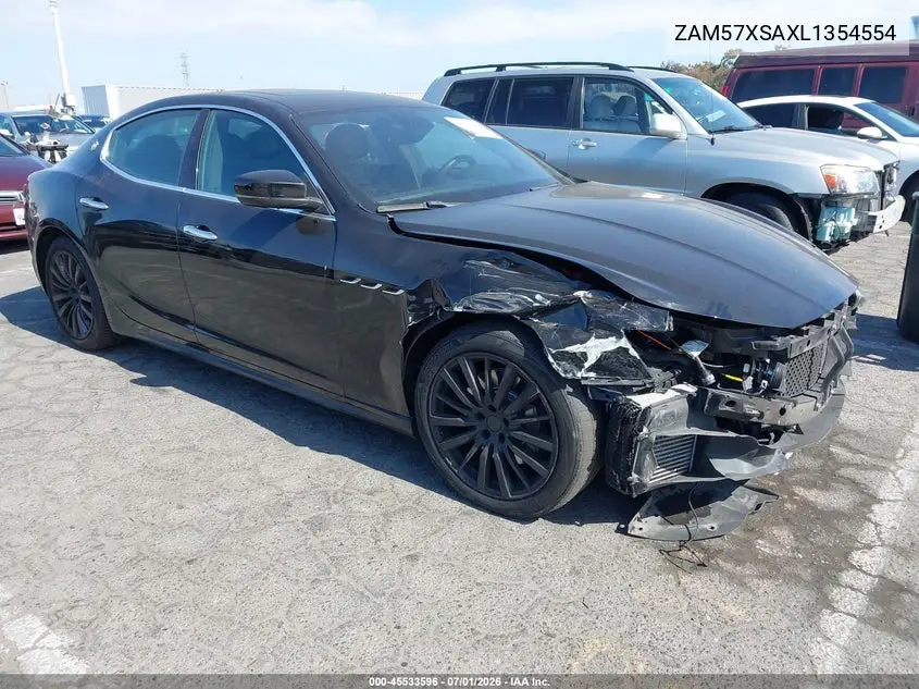 2020 Maserati Ghibli VIN: ZAM57XSAXL1354554 Lot: 45533596