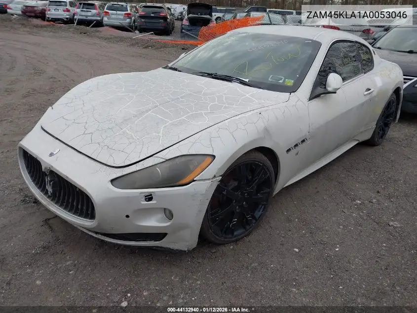2010 Maserati Granturismo S Automatic VIN: ZAM45KLA1A0053046 Lot: 44132940