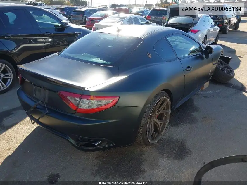 2013 Maserati Granturismo Mc/Sport VIN: ZAM45VLAXD0068134 Lot: 43827637