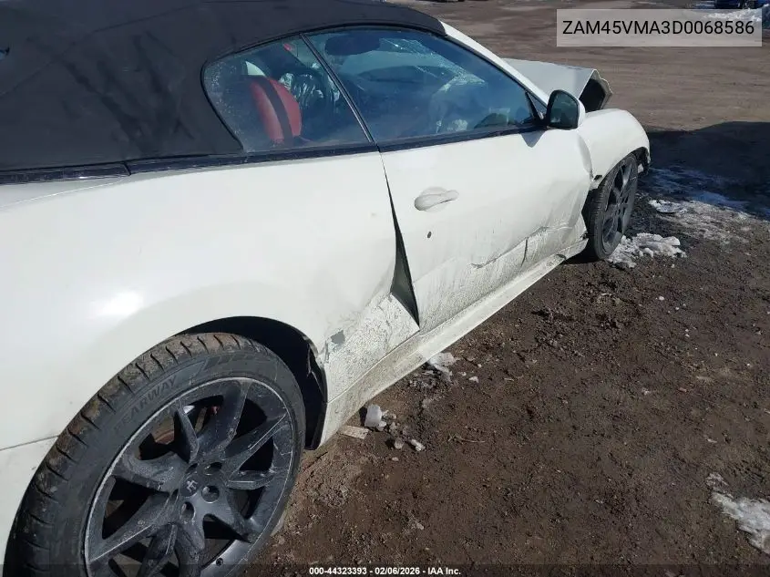 2013 Maserati Granturismo Sport VIN: ZAM45VMA3D0068586 Lot: 44323393