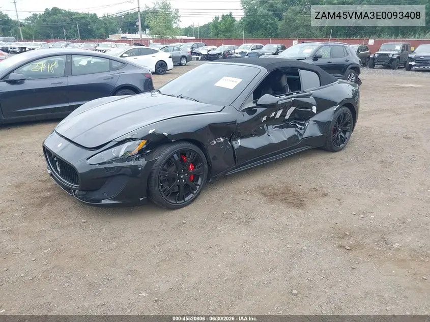 2014 Maserati Granturismo Mc/Sport VIN: ZAM45VMA3E0093408 Lot: 45520806