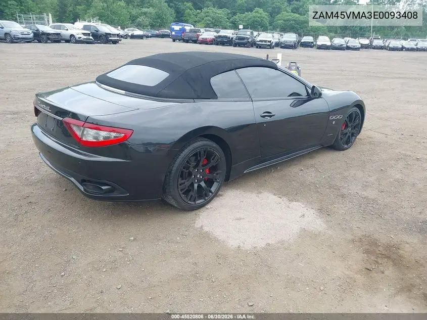 2014 Maserati Granturismo Mc/Sport VIN: ZAM45VMA3E0093408 Lot: 45520806