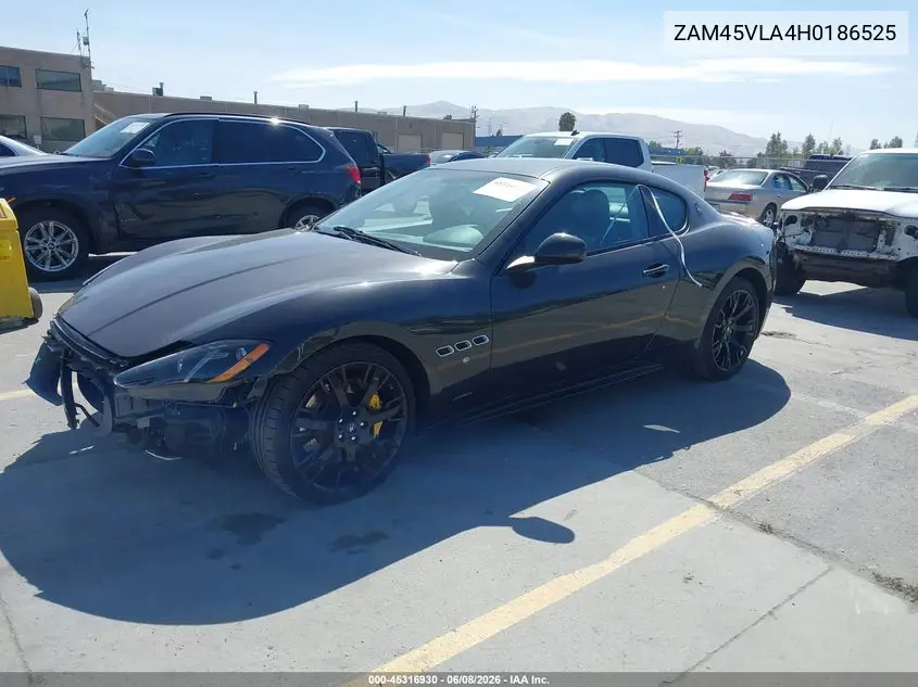 2017 Maserati Granturismo Mc/Mc Centennial/Sport VIN: ZAM45VLA4H0186525 Lot: 45316930