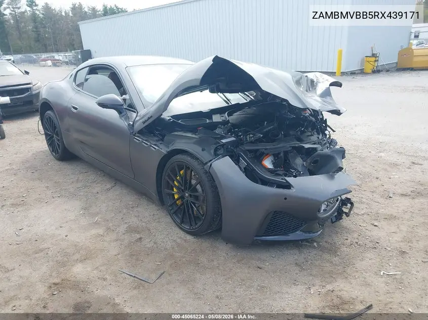 2024 Maserati Granturismo Modena VIN: ZAMBMVBB5RX439171 Lot: 45065224