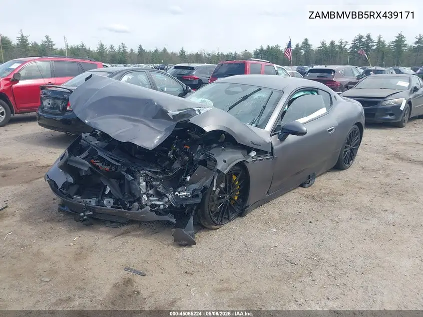 2024 Maserati Granturismo Modena VIN: ZAMBMVBB5RX439171 Lot: 45065224