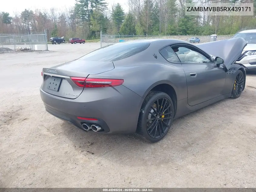 2024 Maserati Granturismo Modena VIN: ZAMBMVBB5RX439171 Lot: 45065224
