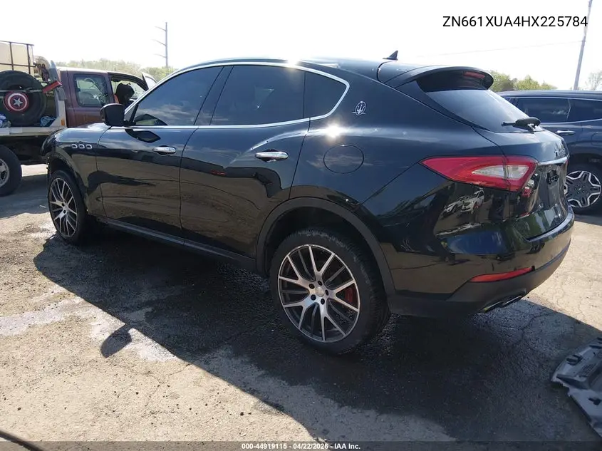2017 Maserati Levante VIN: ZN661XUA4HX225784 Lot: 44919115