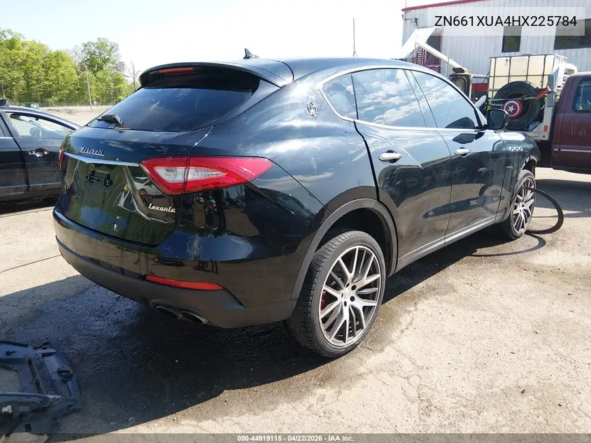 2017 Maserati Levante VIN: ZN661XUA4HX225784 Lot: 44919115