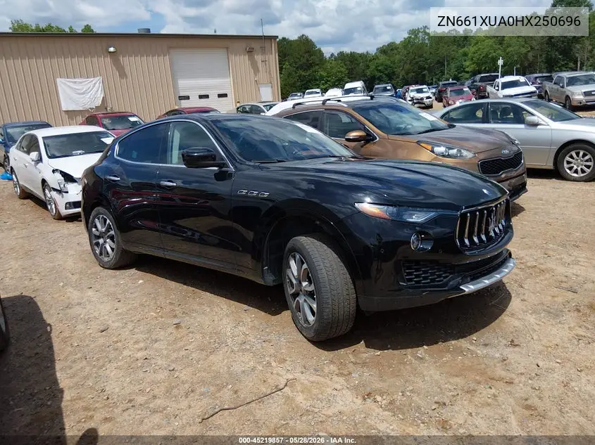 2017 Maserati Levante VIN: ZN661XUA0HX250696 Lot: 45219857