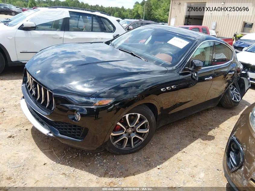 2017 Maserati Levante VIN: ZN661XUA0HX250696 Lot: 45219857