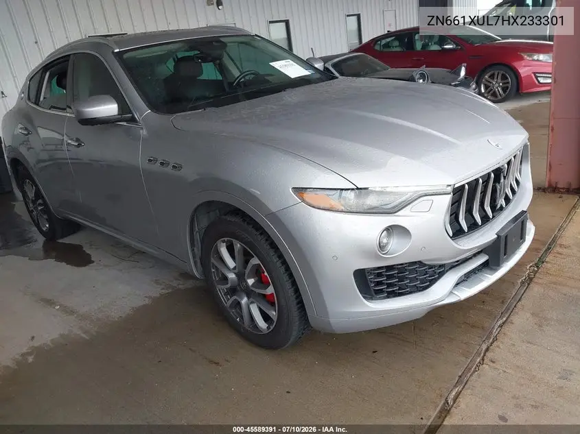 2017 Maserati Levante VIN: ZN661XUL7HX233301 Lot: 45589391