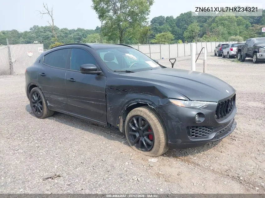 2017 Maserati Levante VIN: ZN661XUL7HX234321 Lot: 45642557