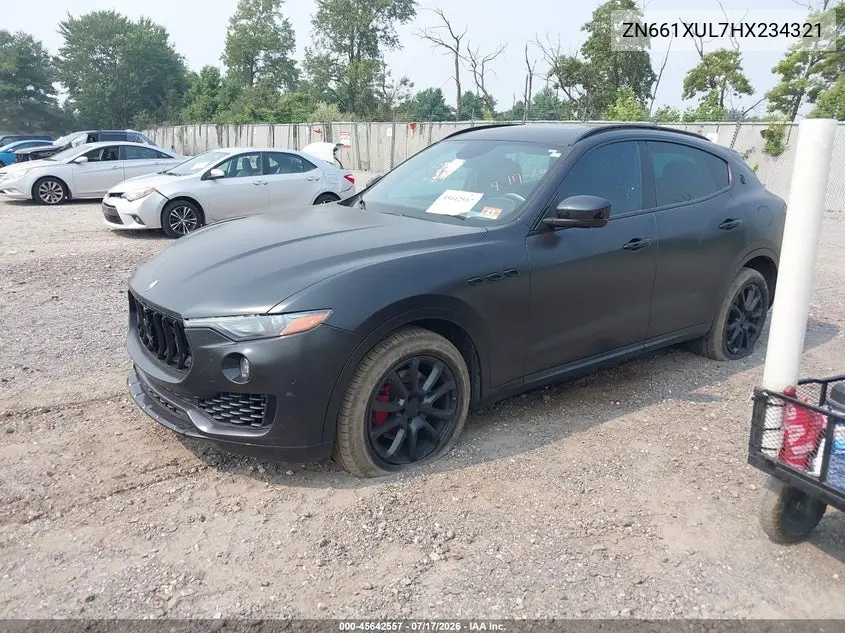 2017 Maserati Levante VIN: ZN661XUL7HX234321 Lot: 45642557