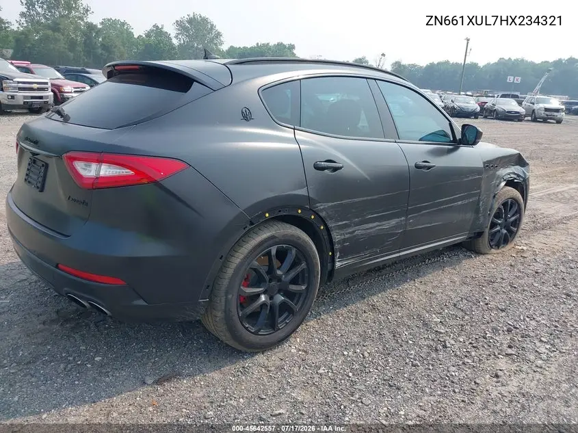 2017 Maserati Levante VIN: ZN661XUL7HX234321 Lot: 45642557
