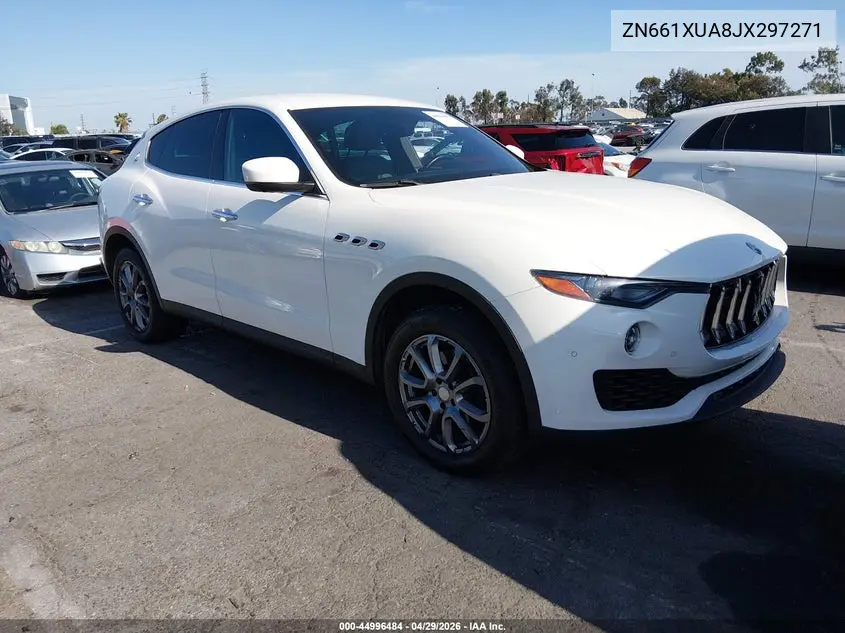 2018 Maserati Levante VIN: ZN661XUA8JX297271 Lot: 44996484