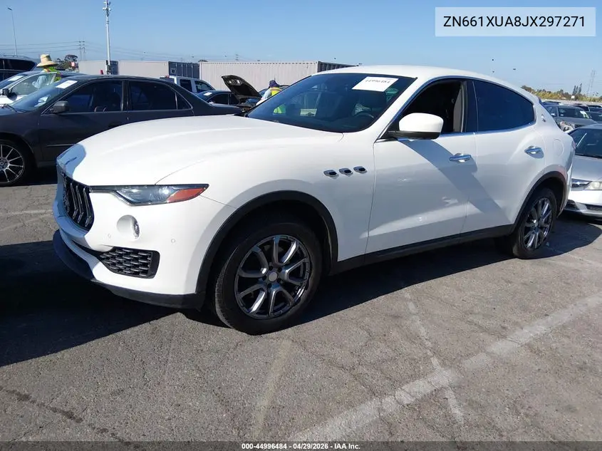 2018 Maserati Levante VIN: ZN661XUA8JX297271 Lot: 44996484