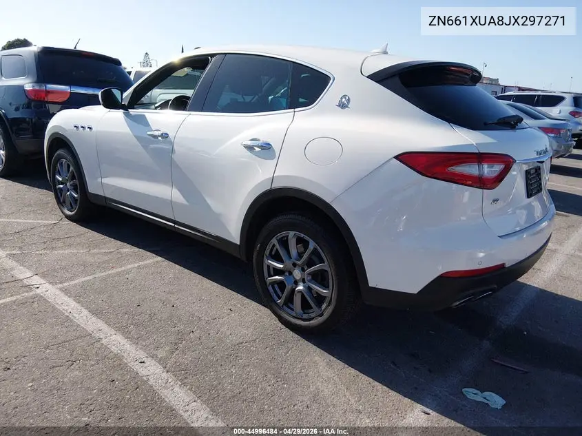 2018 Maserati Levante VIN: ZN661XUA8JX297271 Lot: 44996484