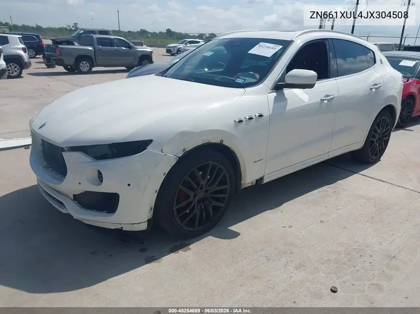 2018 Maserati Levante Granlusso VIN: ZN661XUL4JX304508 Lot: 45254689
