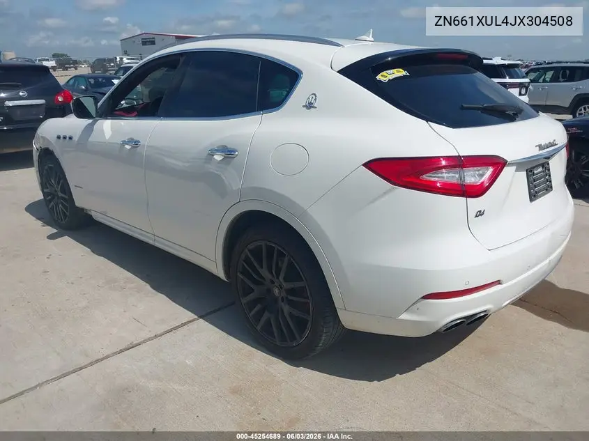 2018 Maserati Levante Granlusso VIN: ZN661XUL4JX304508 Lot: 45254689