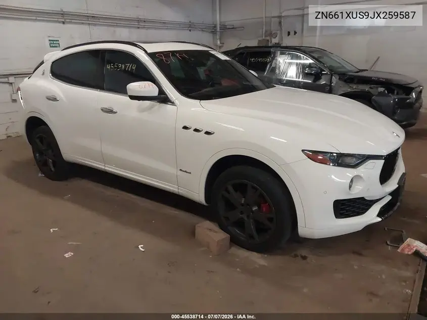2018 Maserati Levante Gransport VIN: ZN661XUS9JX259587 Lot: 45538714