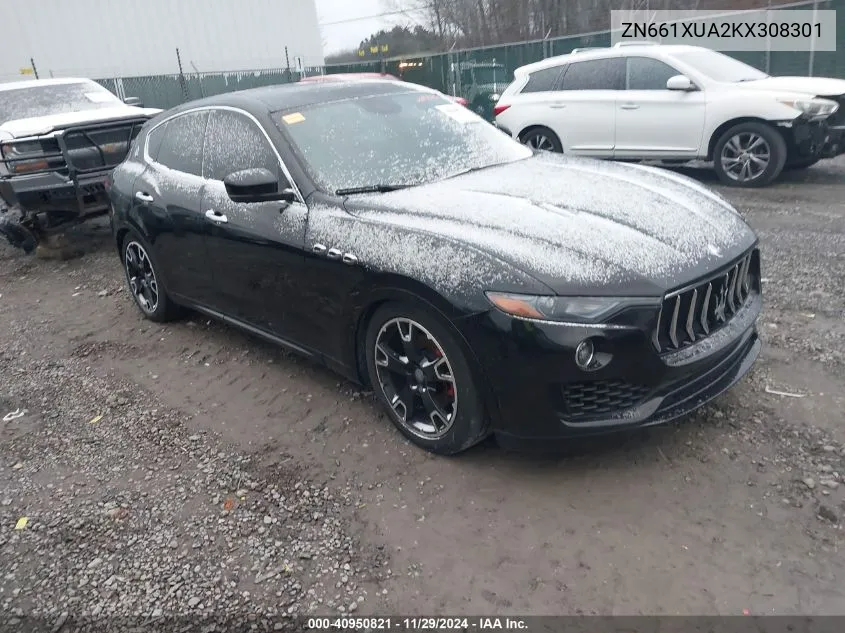 2019 Maserati Levante VIN: ZN661XUA2KX308301 Lot: 40950821