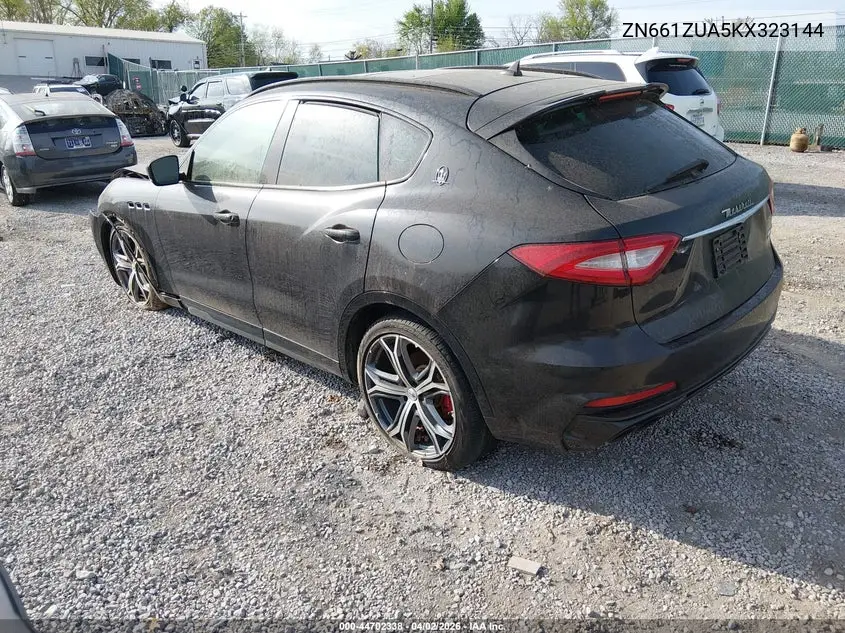 2019 Maserati Levante Gts/Trofeo VIN: ZN661ZUA5KX323144 Lot: 44702338