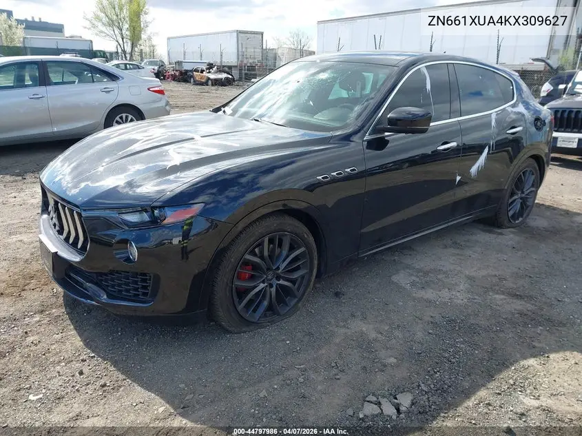 2019 Maserati Levante VIN: ZN661XUA4KX309627 Lot: 44797986