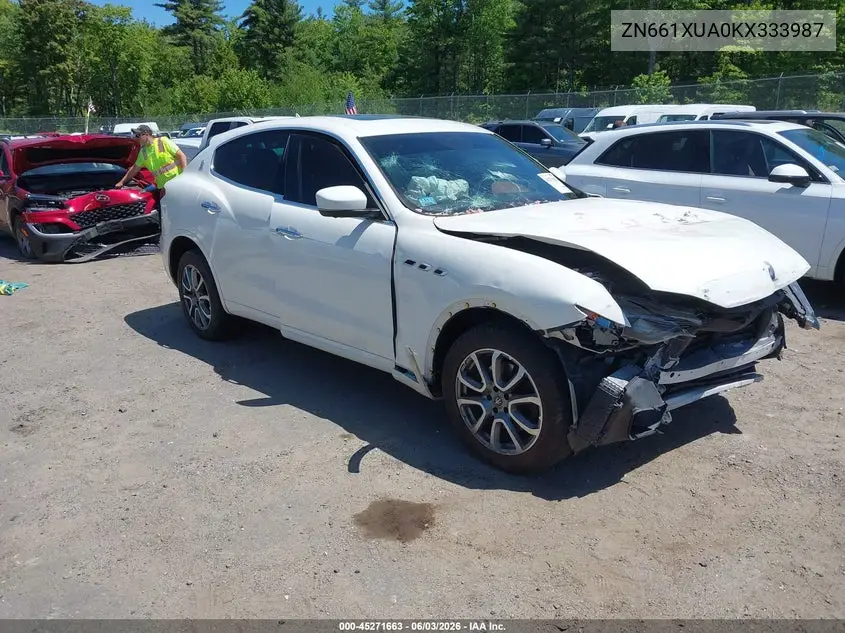 2019 Maserati Levante VIN: ZN661XUA0KX333987 Lot: 45271663