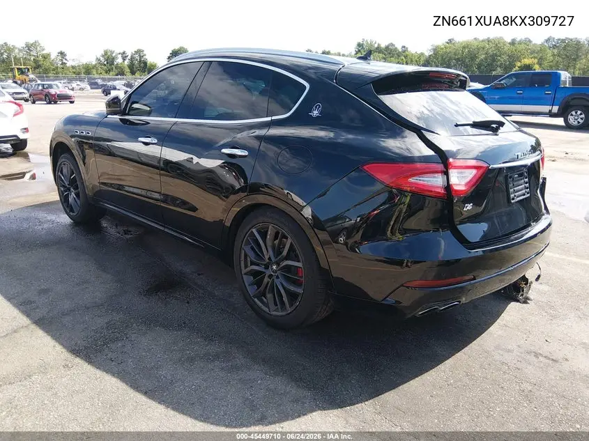 2019 Maserati Levante VIN: ZN661XUA8KX309727 Lot: 45449710