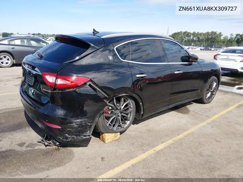2019 Maserati Levante VIN: ZN661XUA8KX309727 Lot: 45449710