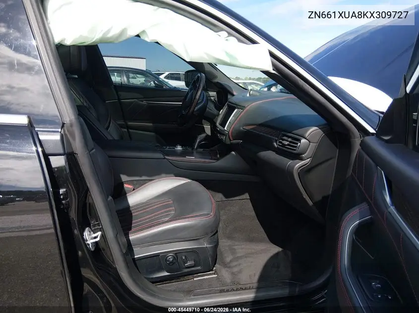 2019 Maserati Levante VIN: ZN661XUA8KX309727 Lot: 45449710