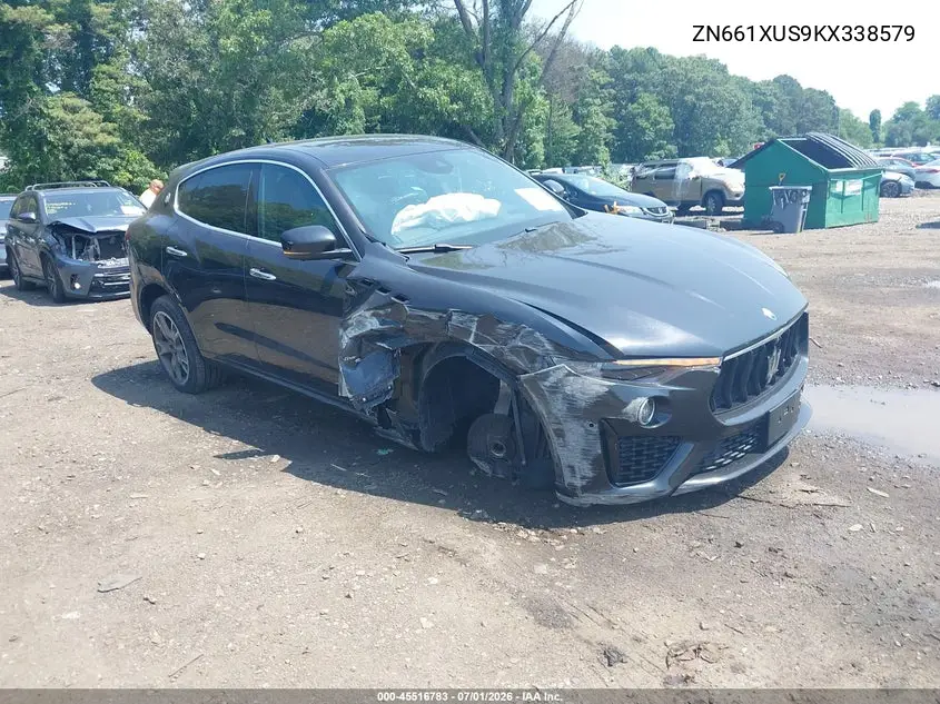2019 Maserati Levante Gransport VIN: ZN661XUS9KX338579 Lot: 45516783