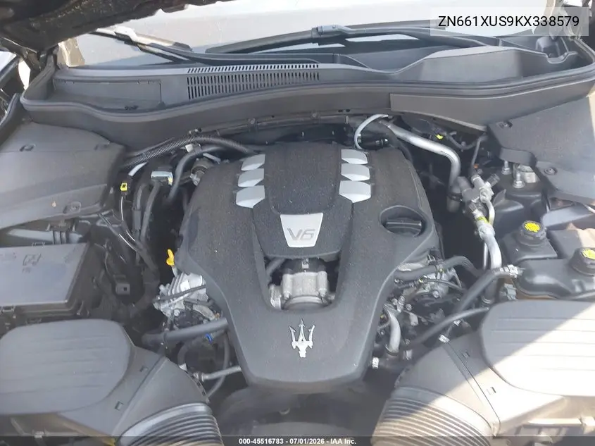 2019 Maserati Levante Gransport VIN: ZN661XUS9KX338579 Lot: 45516783