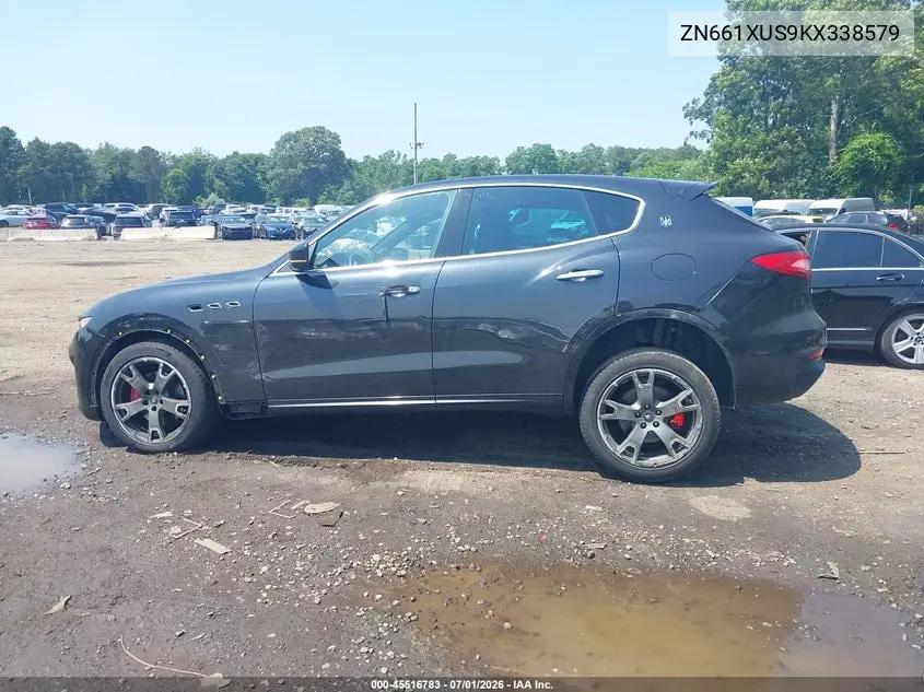 2019 Maserati Levante Gransport VIN: ZN661XUS9KX338579 Lot: 45516783