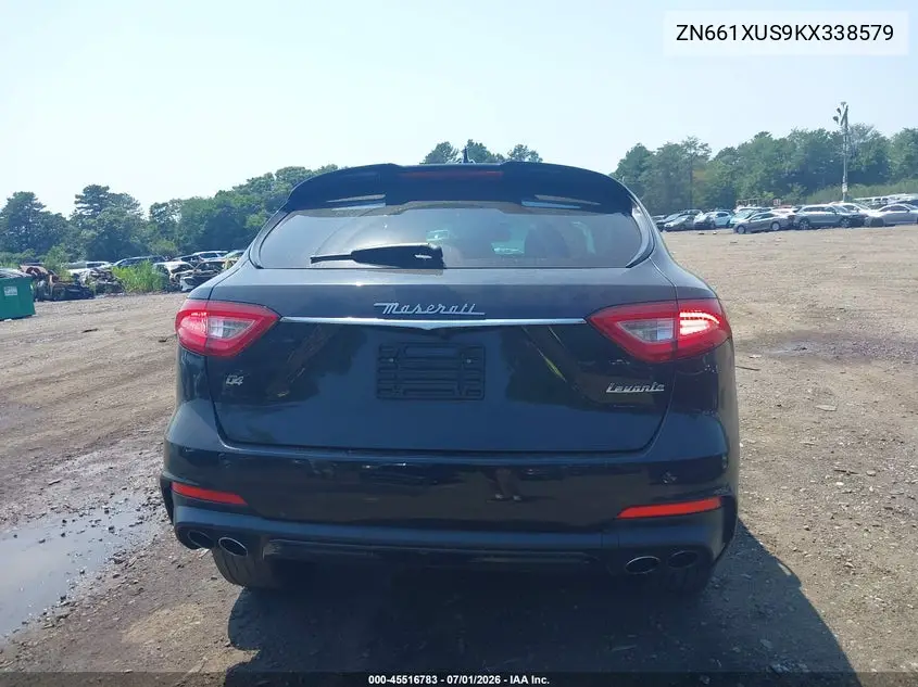 2019 Maserati Levante Gransport VIN: ZN661XUS9KX338579 Lot: 45516783