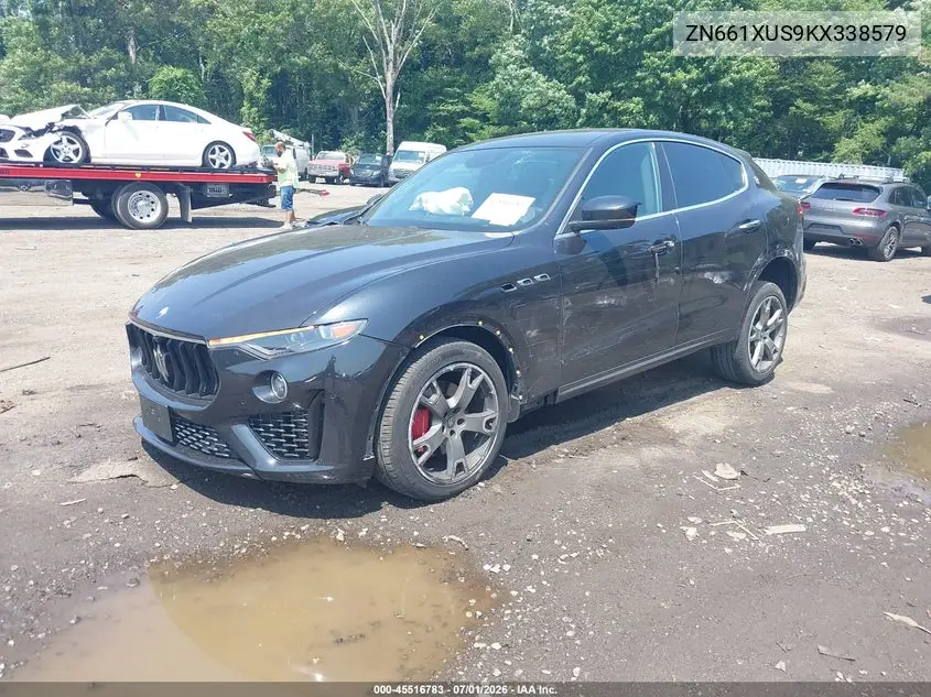 2019 Maserati Levante Gransport VIN: ZN661XUS9KX338579 Lot: 45516783