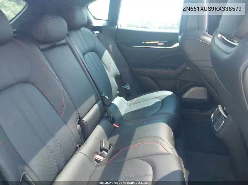 2019 Maserati Levante Gransport VIN: ZN661XUS9KX338579 Lot: 45516783