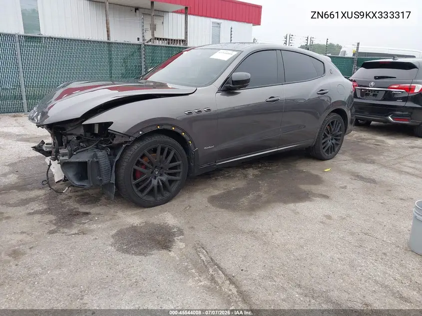 2019 Maserati Levante Gransport VIN: ZN661XUS9KX333317 Lot: 45544008