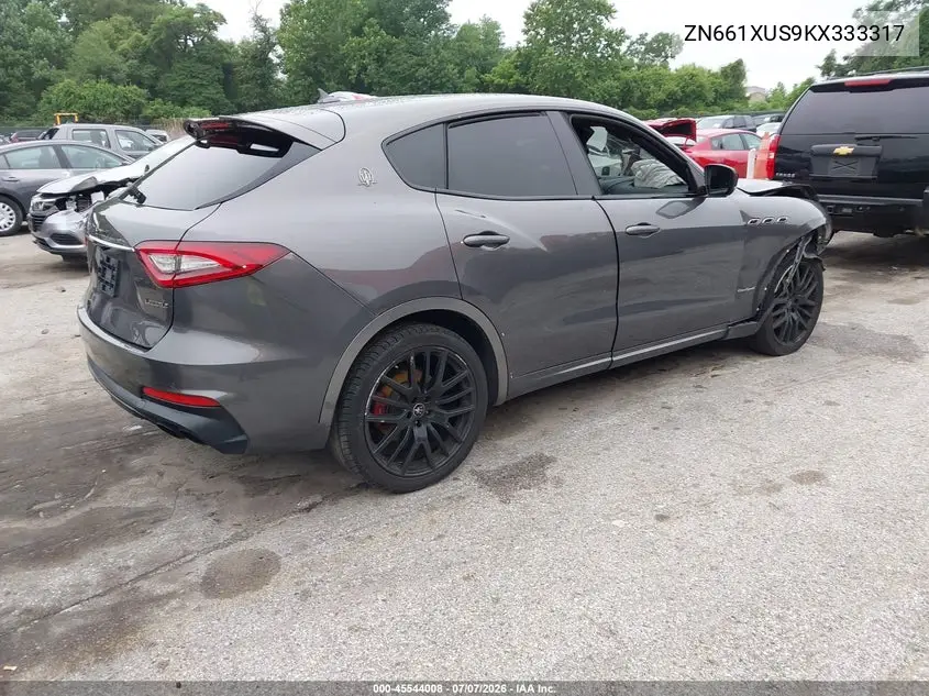 2019 Maserati Levante Gransport VIN: ZN661XUS9KX333317 Lot: 45544008