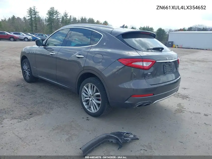 2020 Maserati Levante Granlusso VIN: ZN661XUL4LX354652 Lot: 44834076