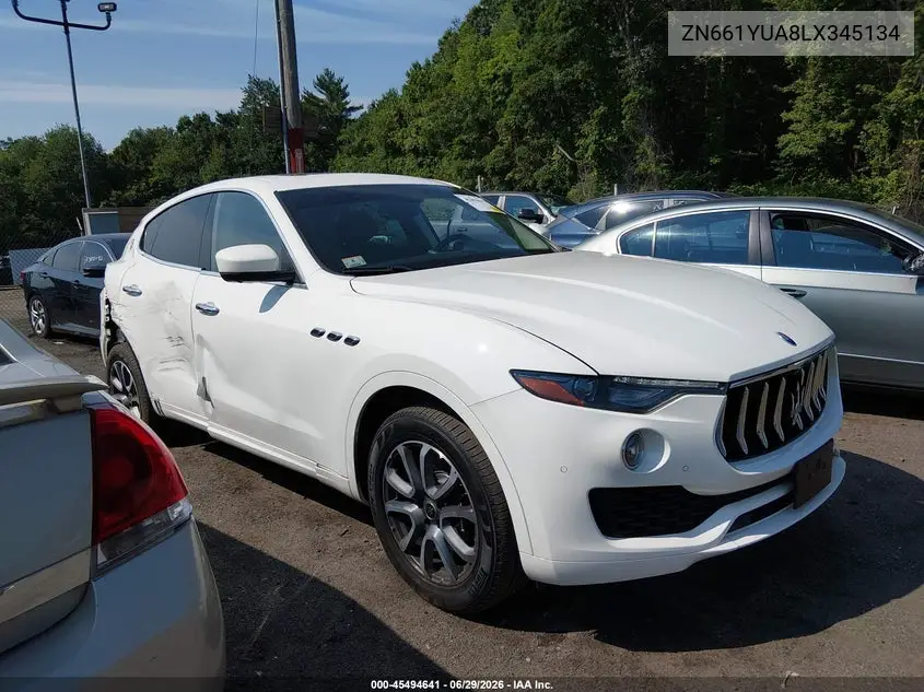 2020 Maserati Levante S VIN: ZN661YUA8LX345134 Lot: 45494641