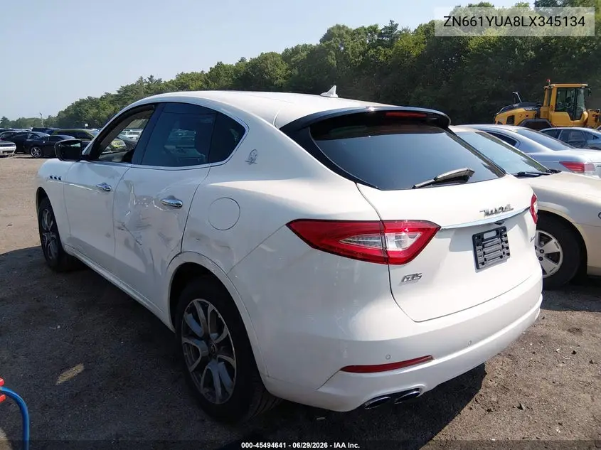 2020 Maserati Levante S VIN: ZN661YUA8LX345134 Lot: 45494641