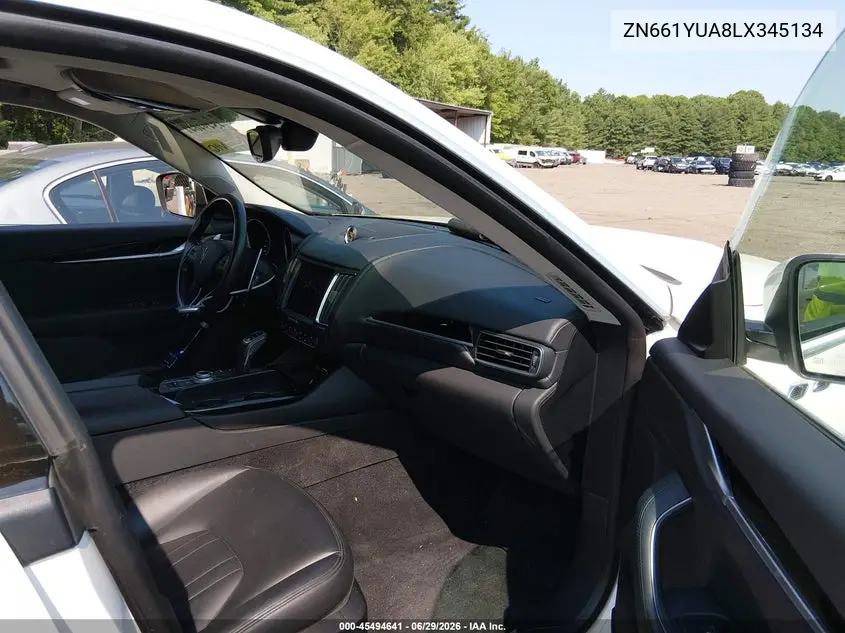 2020 Maserati Levante S VIN: ZN661YUA8LX345134 Lot: 45494641