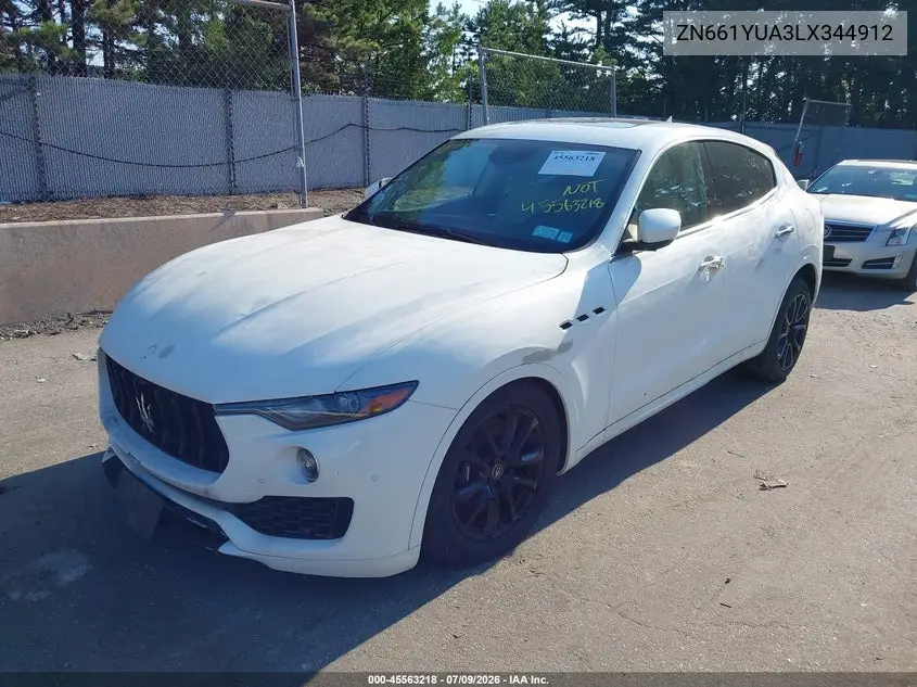 2020 Maserati Levante S VIN: ZN661YUA3LX344912 Lot: 45563218