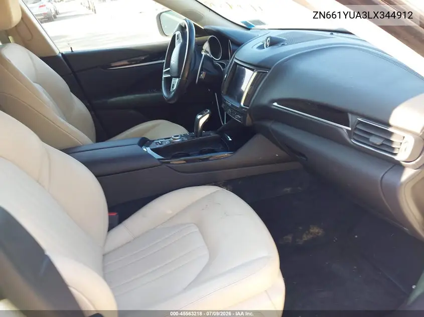 2020 Maserati Levante S VIN: ZN661YUA3LX344912 Lot: 45563218